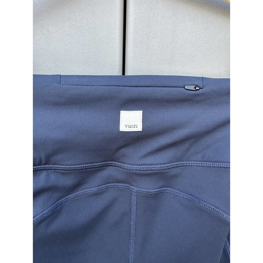 Vuori Women Ink Stride Performance Leggings 7/8 Length Stretch Side Pockets Sz S - Picture 9 of 11